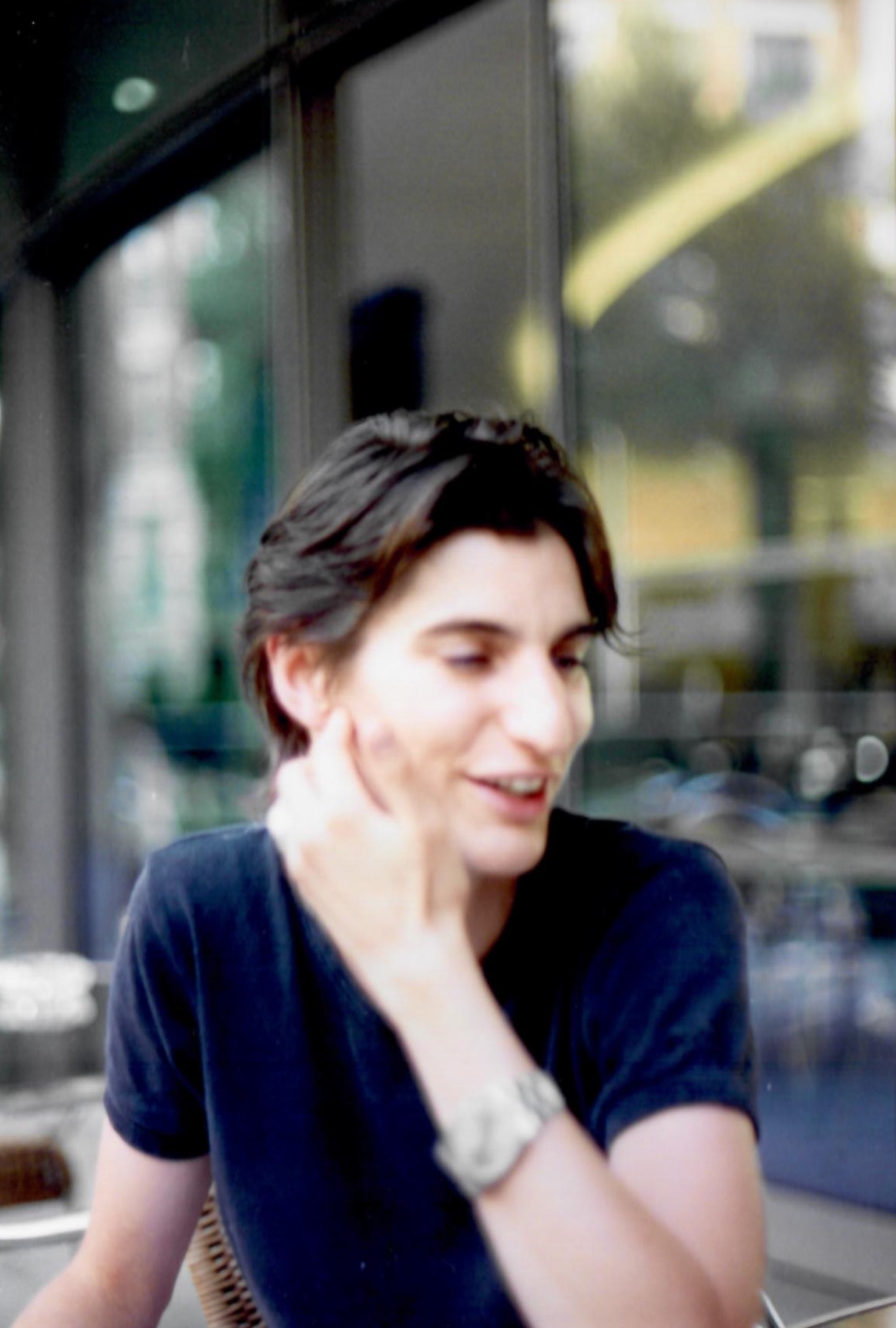 Portrait of Jess Search, out of focus