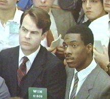 Trading Places still - Billy Ray and Louis Winthorpe